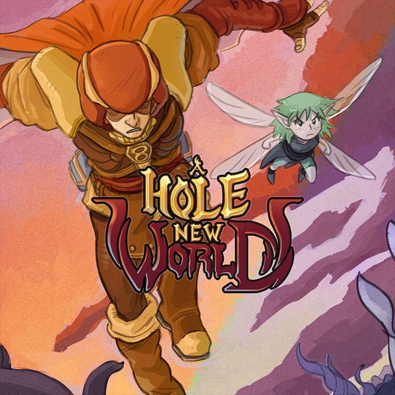 A Hole New World box art for Playstation Vita